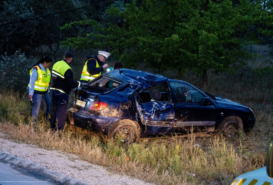 Halálos baleset történt az 55-ös főúton Ásotthalomnál