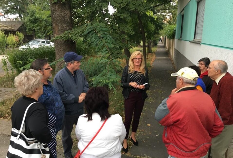 Örömmel fogadták Walterné Böngyik Terézia elképzeléseit a csúcsiak