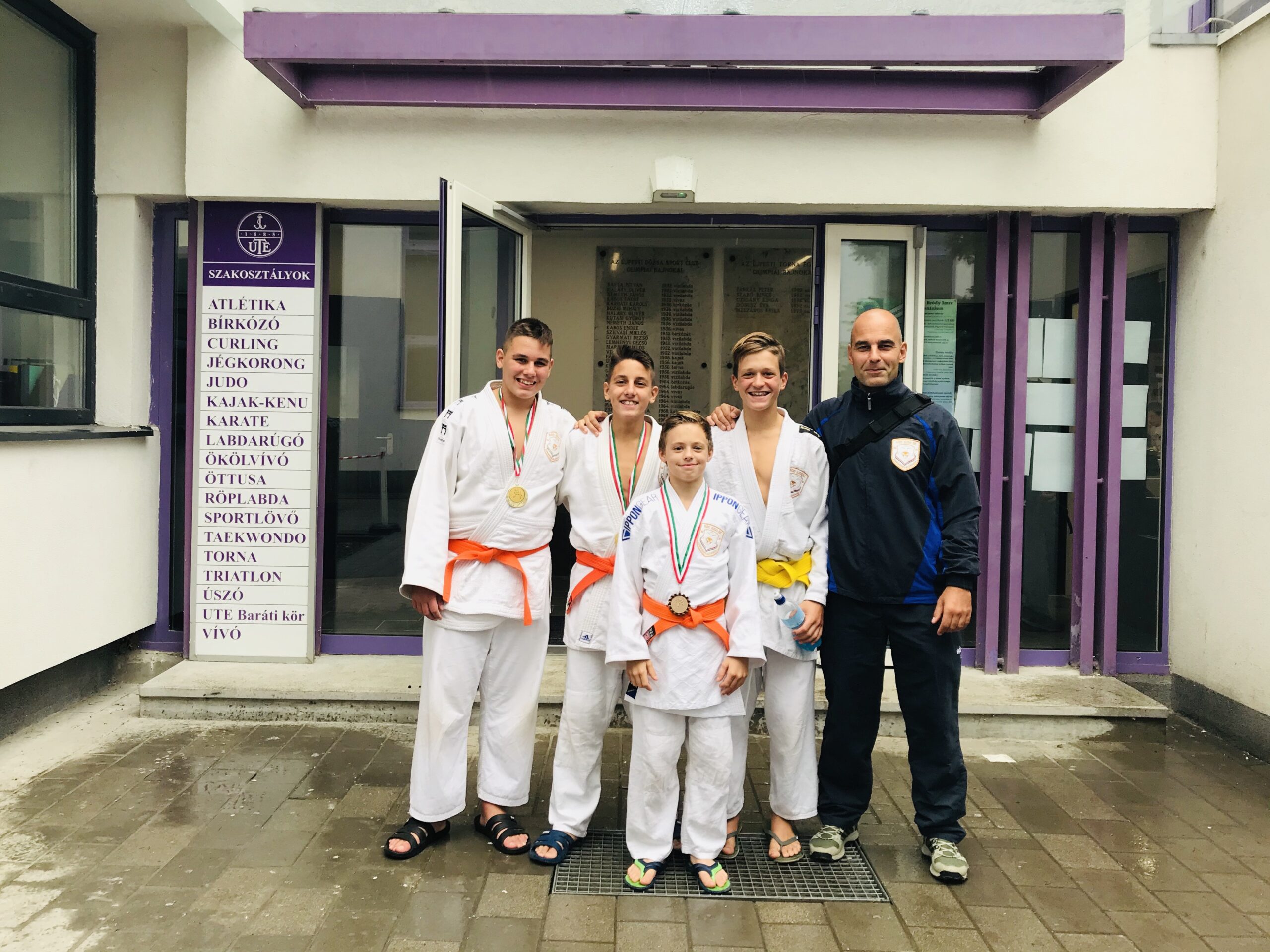 Budapesten jártak a Hód Judo SE fiataljai 2