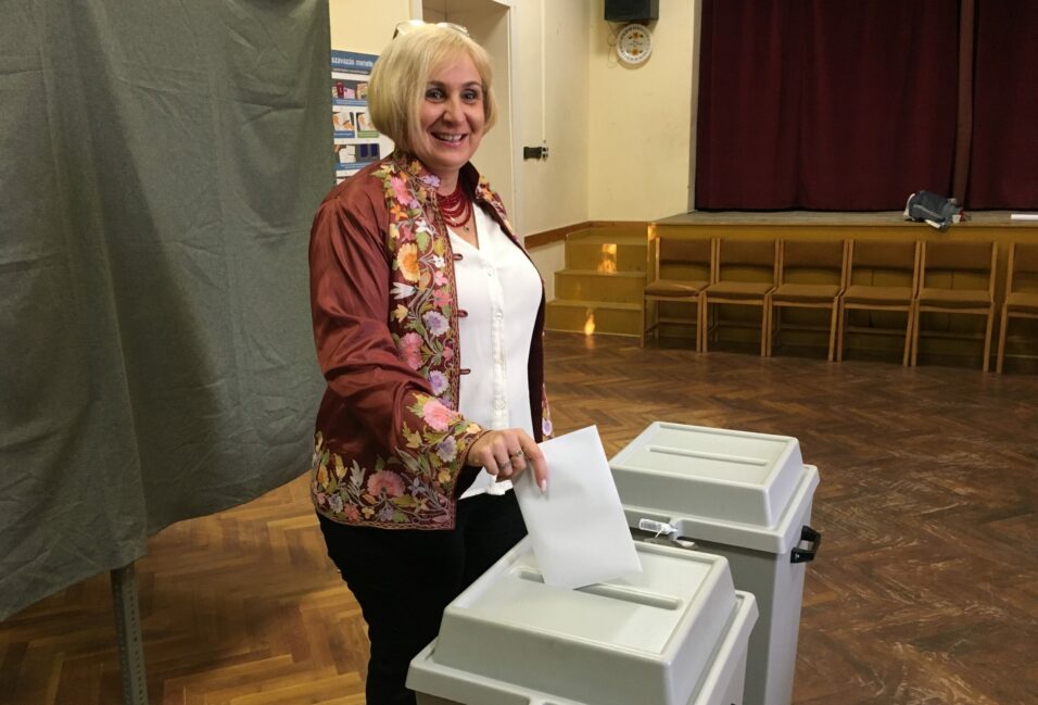 „Együtt erő vagyunk, szerteszét gyöngeség” – Bálint Gabriella is leadta szavazatát