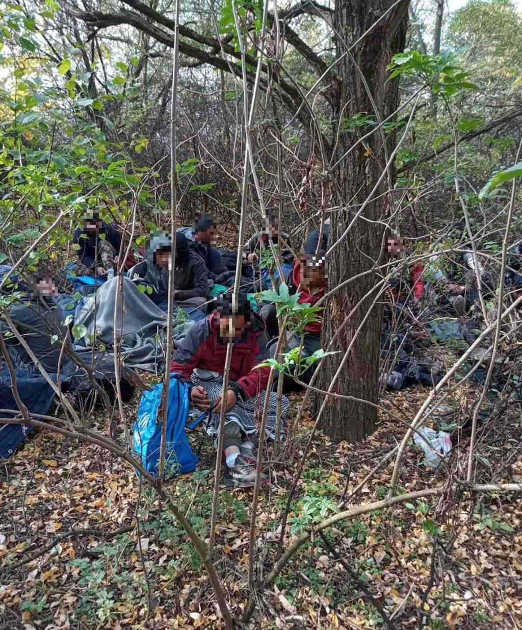 Illegális migránsokat tartóztattak fel Kübekházánál 2