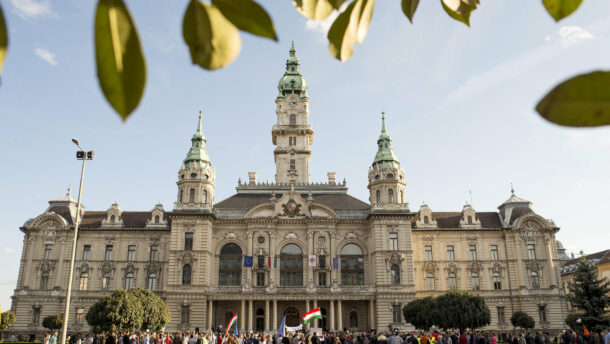 Ismét tüntettek Borkai Zsolt ellen Győrben