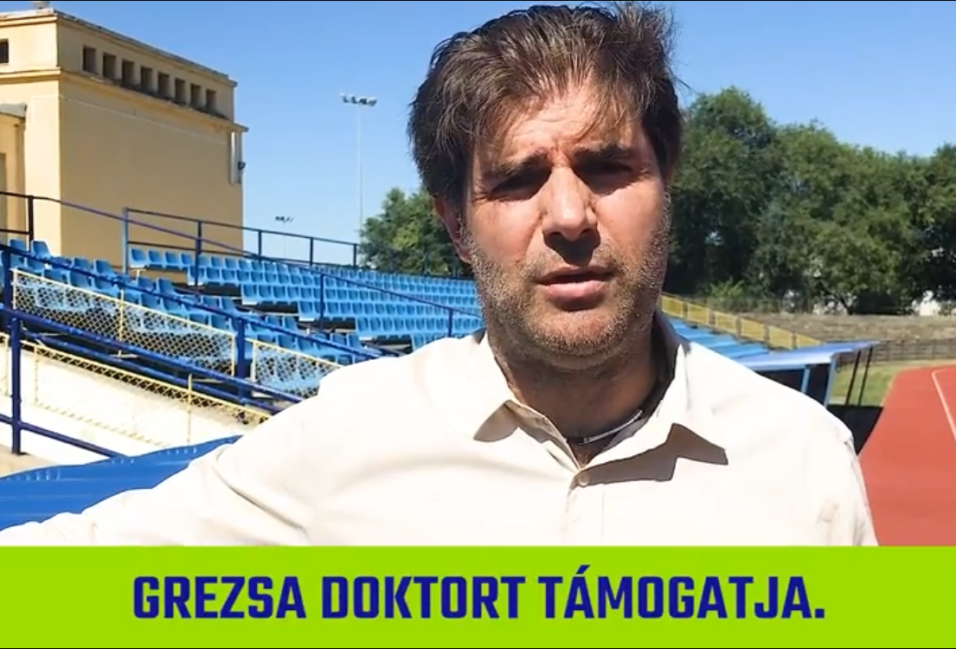 Kandó Róbert futballedző is Grezsa Istvánt támogatja