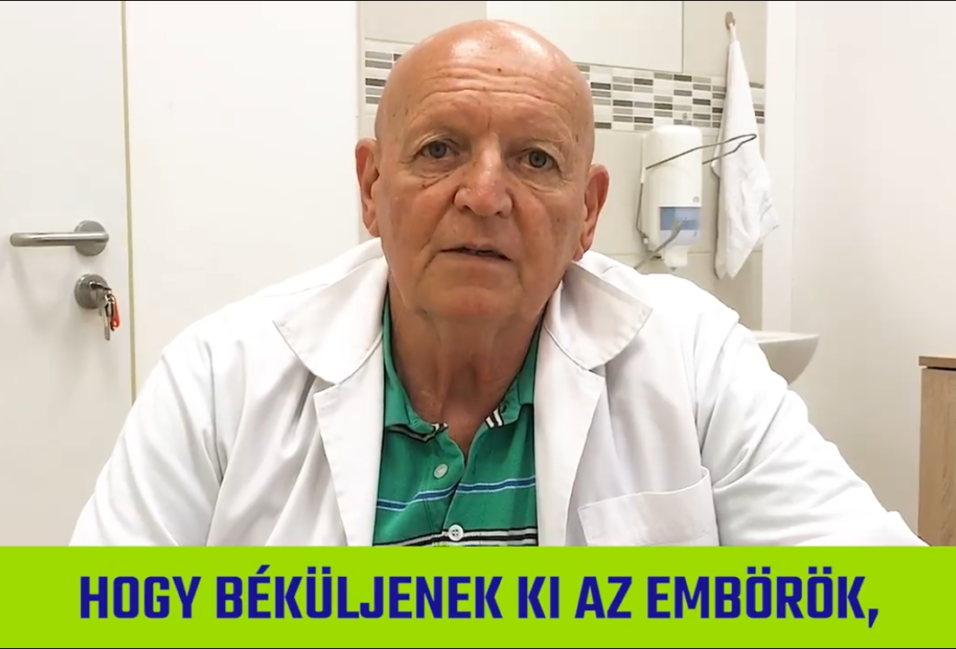 Nagy István orvos is a békére szavaz