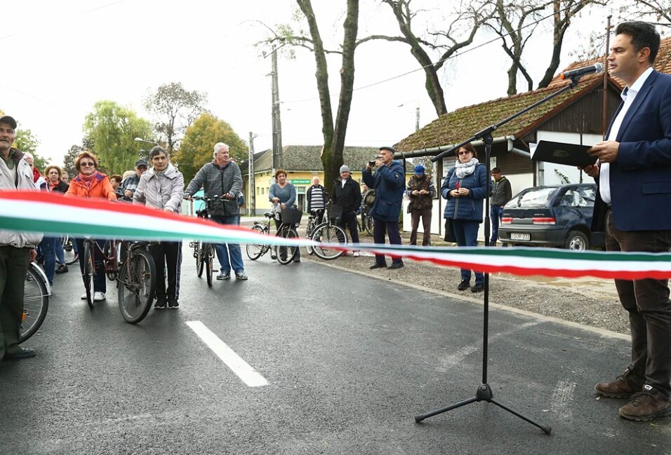 Átadták a Rárósi utat Vásárhelyen