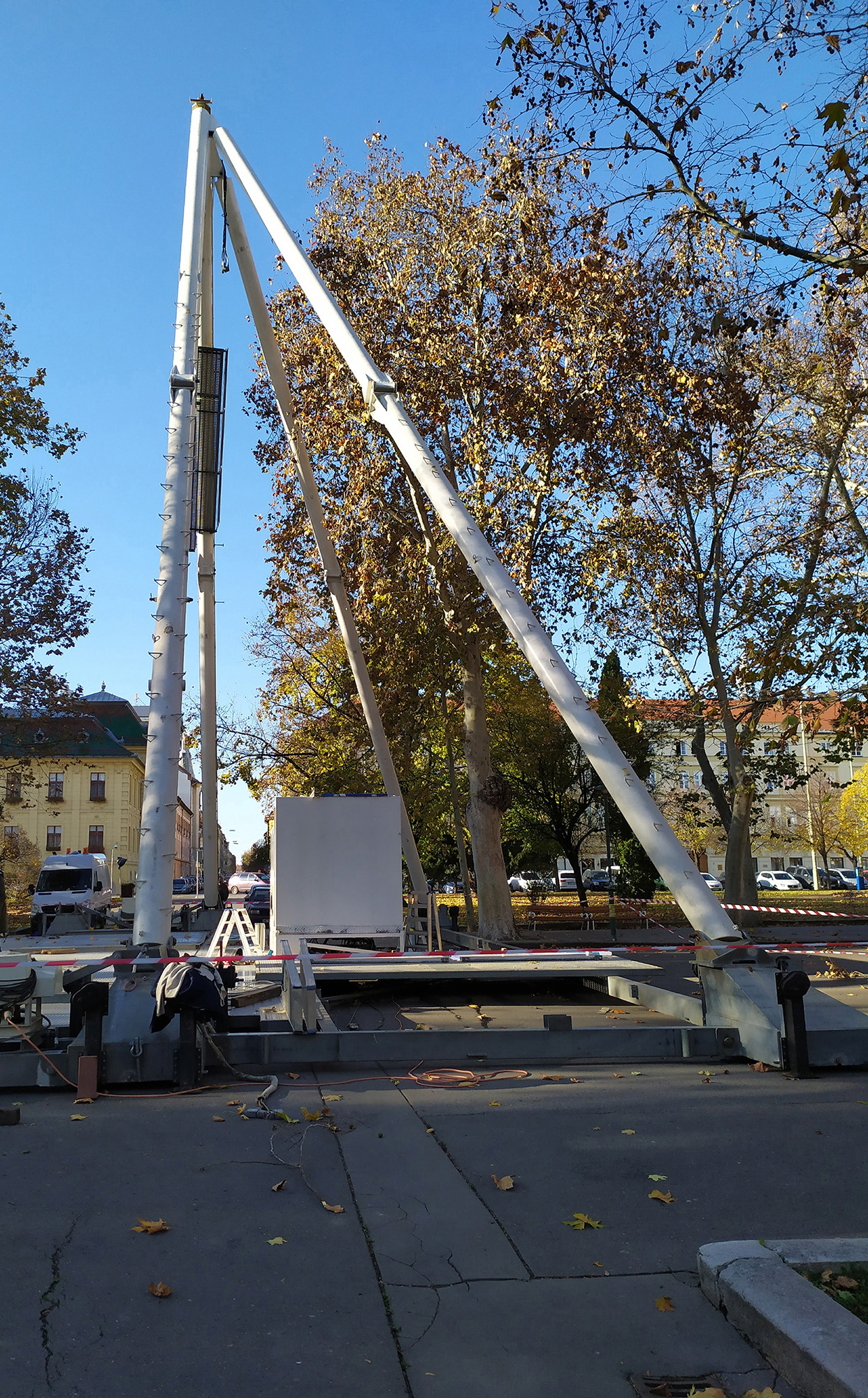 Épül az óriáskerék Szeged belvárosában 1