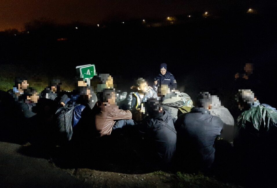 Huszonöt határsértő Csongrád megyében