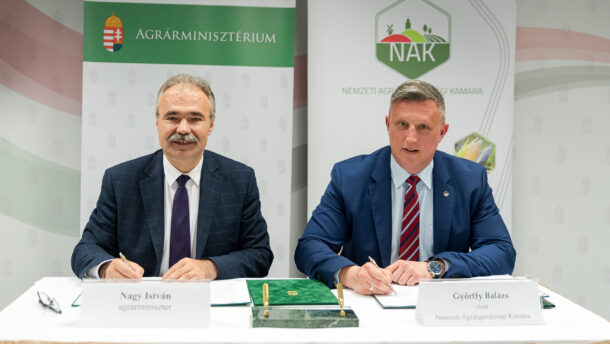 Stratégiai megállapodást kötött az agrártárca és a Nemzeti Agrárgazdasági Kamara