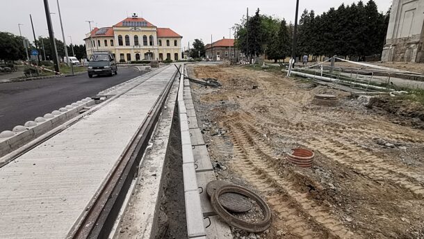 Tram-Train körkép: így halad az építkezés Vásárhelyen 1