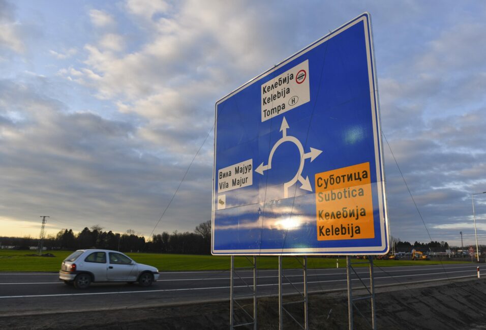 Elkerülő út épült Szabadka körül a magyar határig