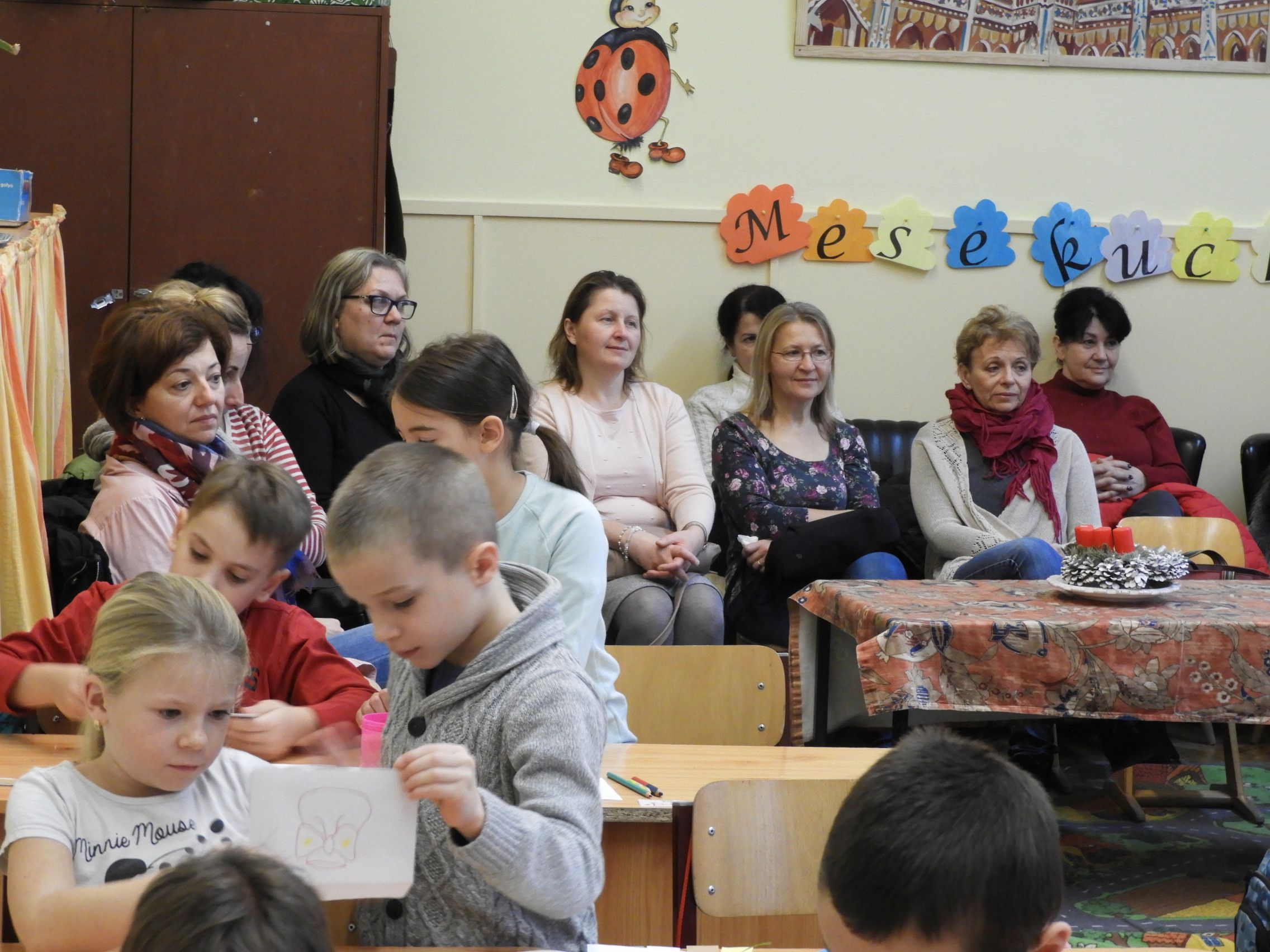 Óvónőket láttak vendégül a Szent István elsősei 2