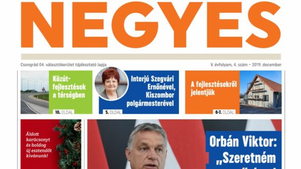 Péntektől terjesztik a Négyes újságot