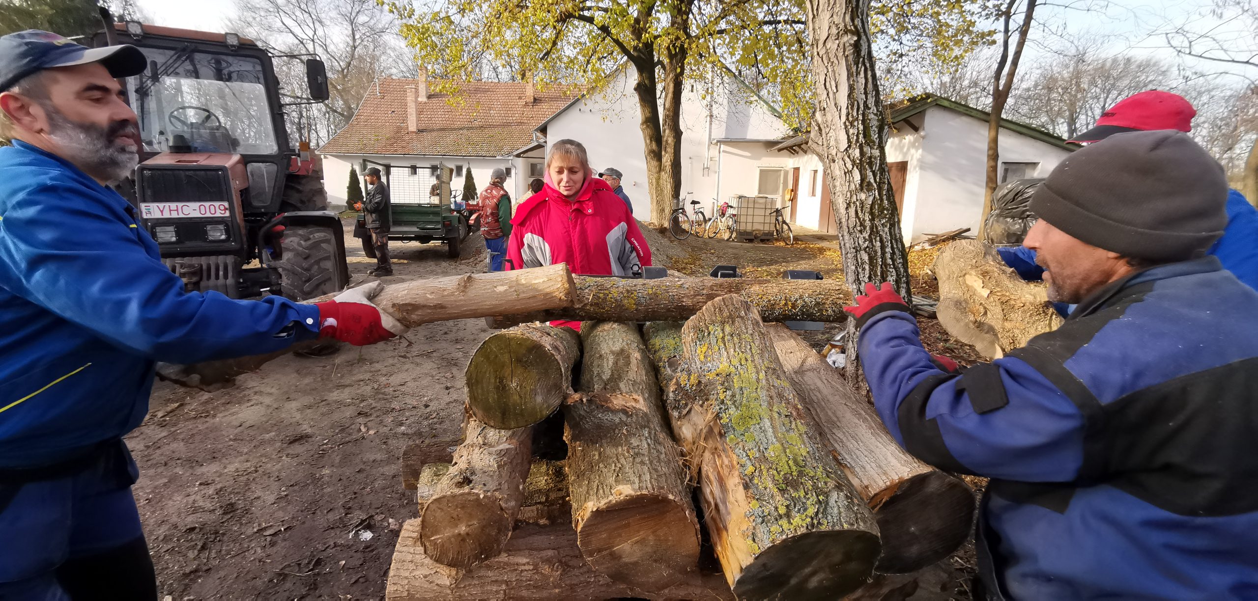Tűzifát osztanak a rászorulóknak Székkutason 5
