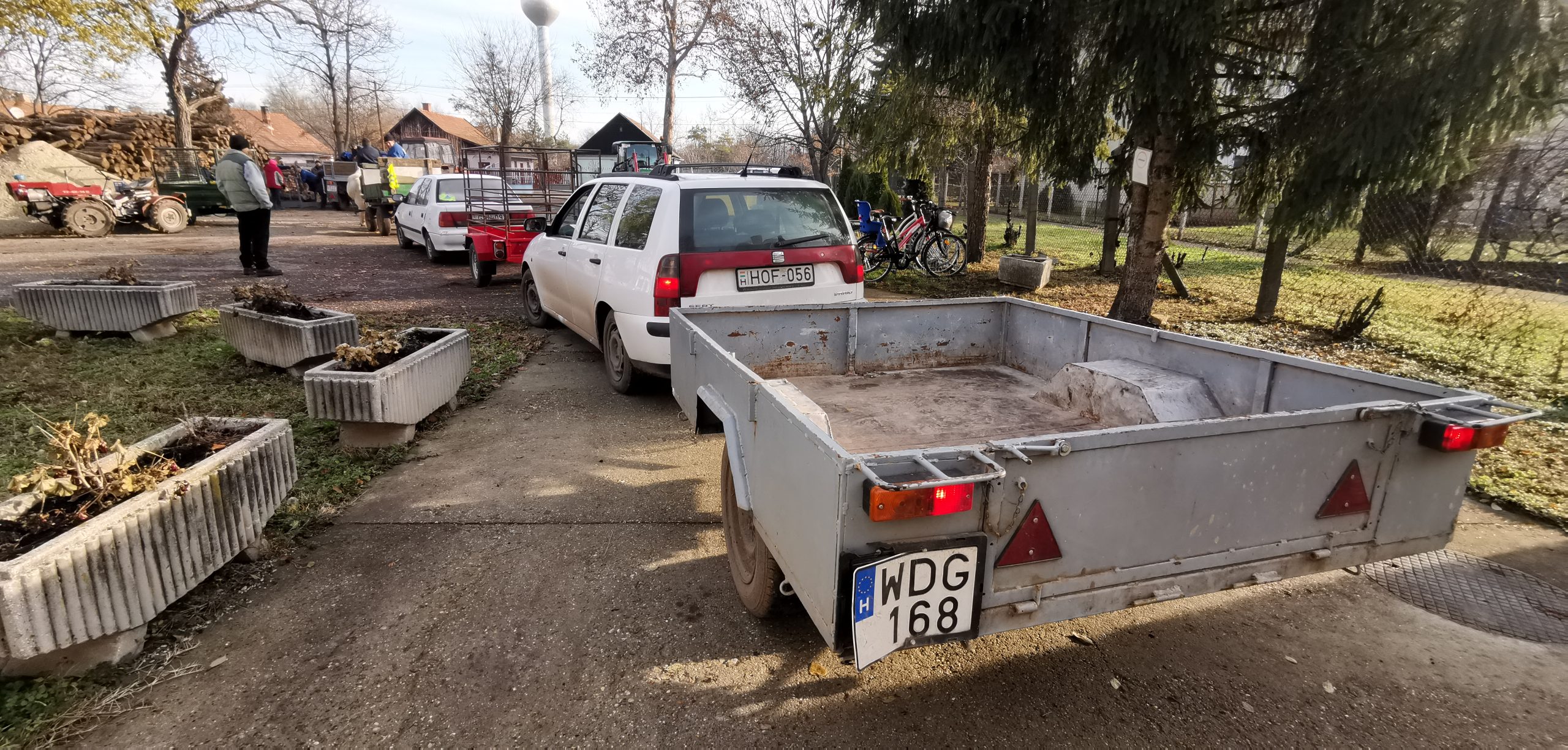 Tűzifát osztanak a rászorulóknak Székkutason 7