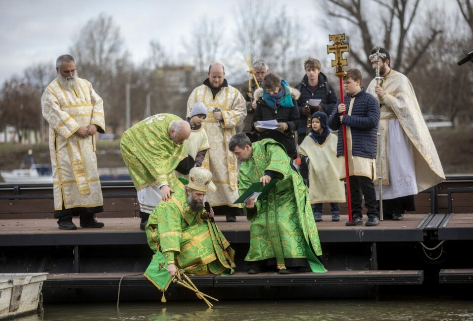 Megszentelték a Tiszát Szegednél