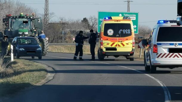 Baleset történt a déli elkerülőn