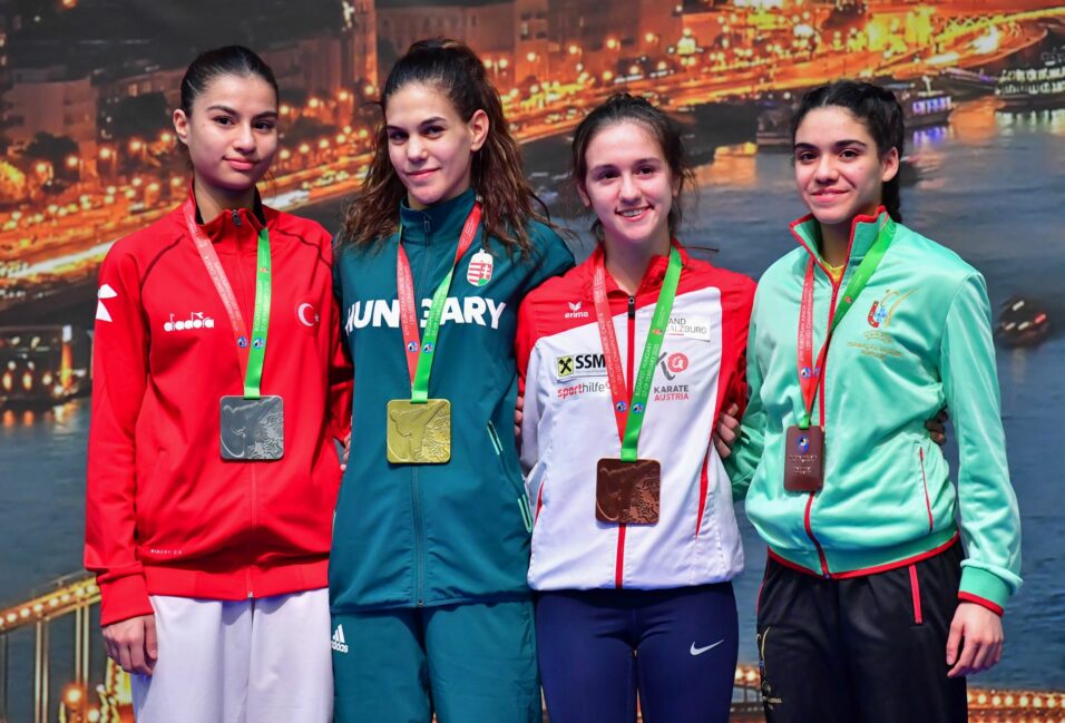 Jakubovics Dalma karate Európa-bajnok lett Budapesten