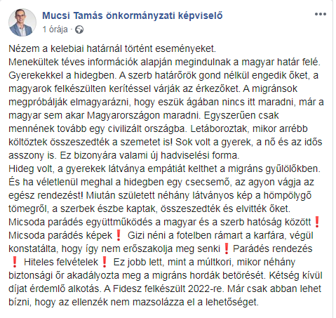 Mucsi Tamás: Gizi néni a fotelben rámart a karfára, végül konstatálta, hogy így nem erőszakolja meg senki