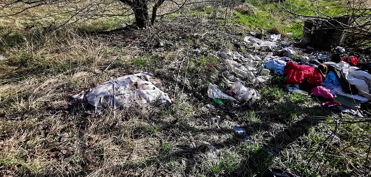 Panaszláda: borzasztóan szemetes a szennyvíztelep felé vezető út! 9