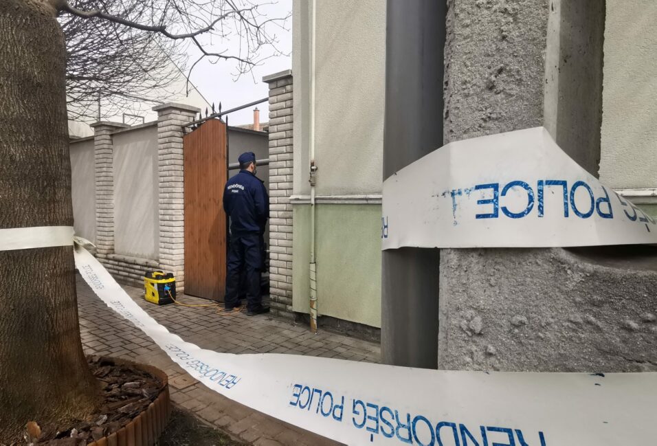 Rendőrségi akció a Nyizsnyai utcán!