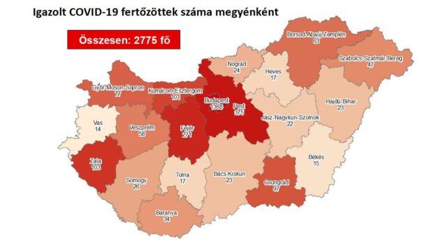 97 regisztrált beteg van megyénkben