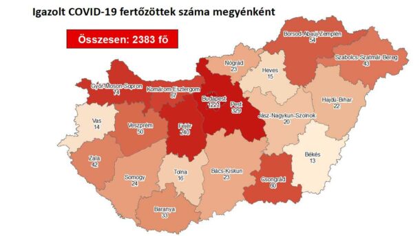 Négy nap után újabb 3 beteg Csongrád megyében