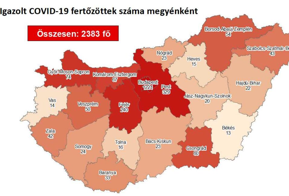 Négy nap után újabb 3 beteg Csongrád megyében