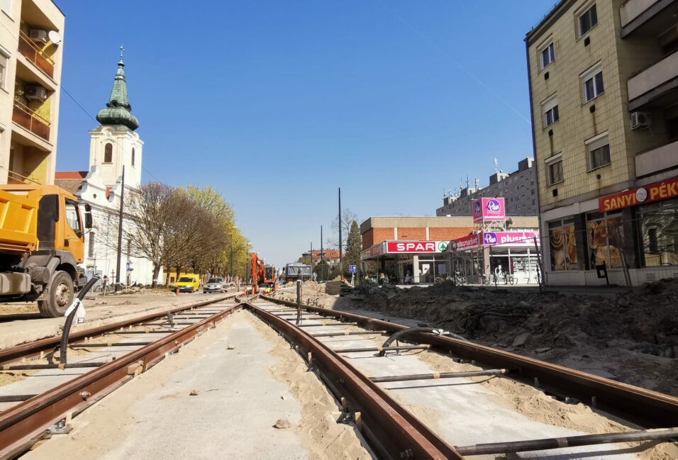 Nem hátráltatja a koronavírus a Tram-train építését (X) 3