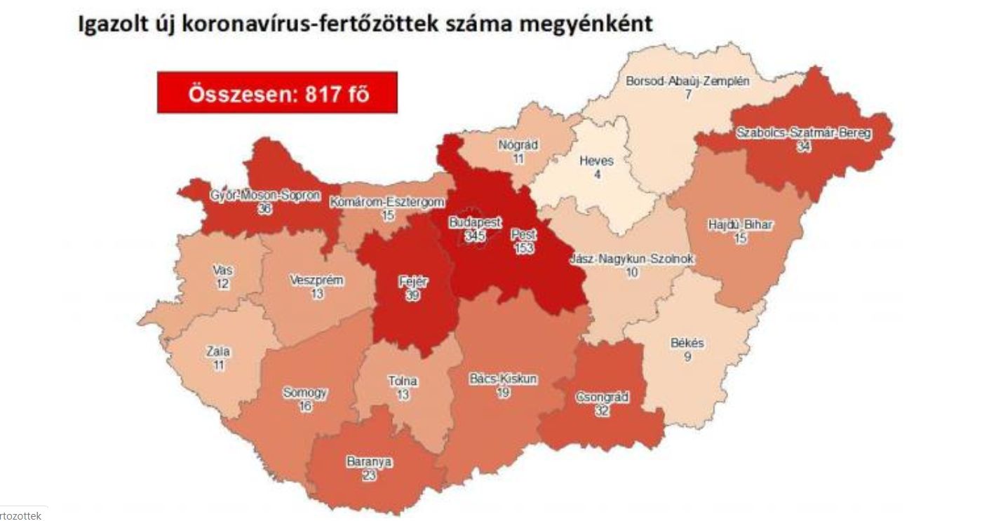 Nincs újabb igazolt beteg Csongrád megyében