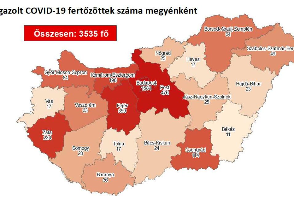 Csütörtök óta nincs új beteg Csongrád megyében