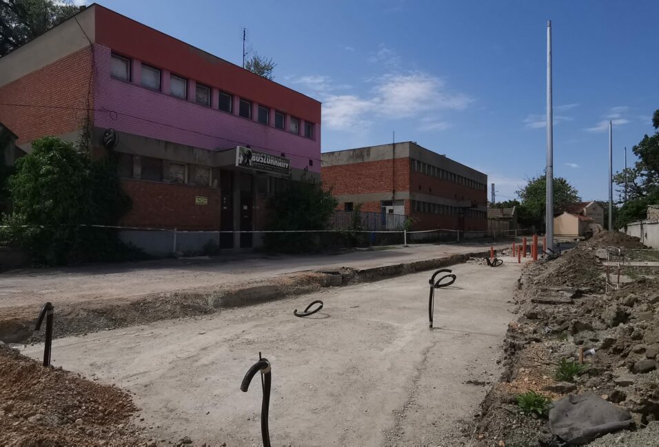 Már javában épül a Tram-train vásárhelyi végállomása (X) 2