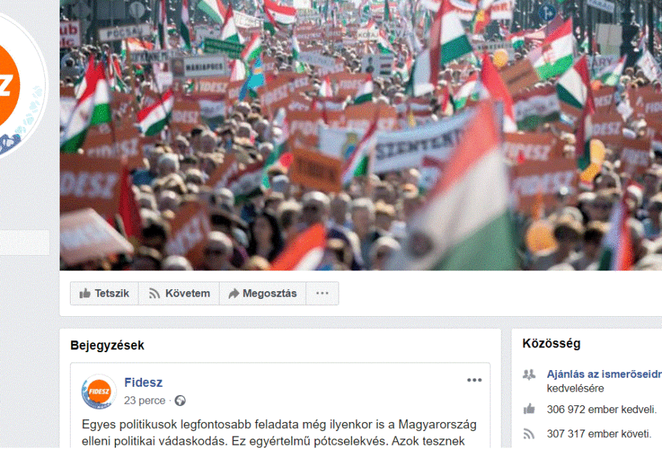 Médianéző: A járvány idején a Fidesz sokkal jobb a Facebookon 1