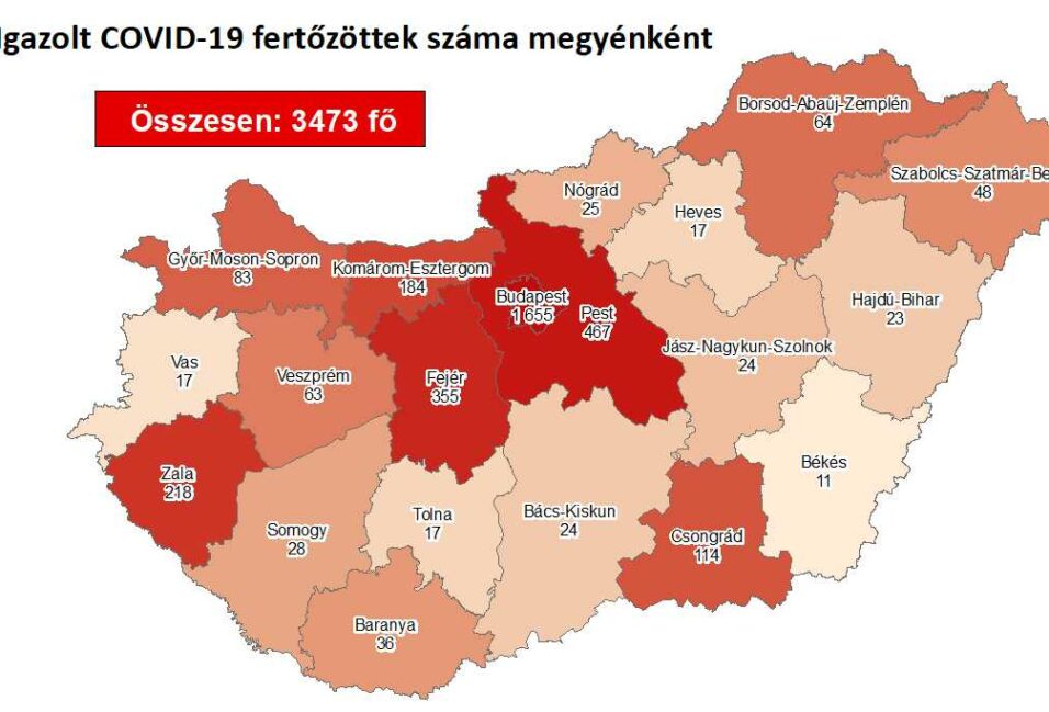 Továbbra is 114 főnél azonosították be a fertőzést Csongrádban.