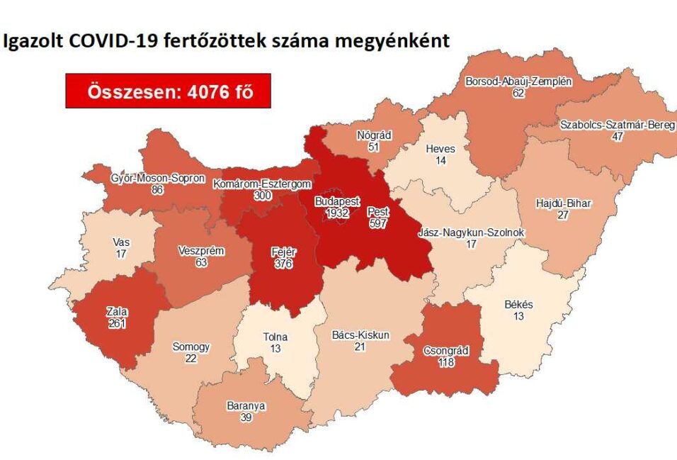 Nincs új beteg Csanád-Csongrád megyében