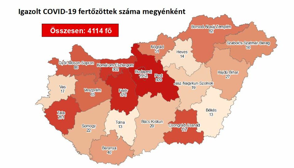 Továbbra sincs új fertőzött a megyében