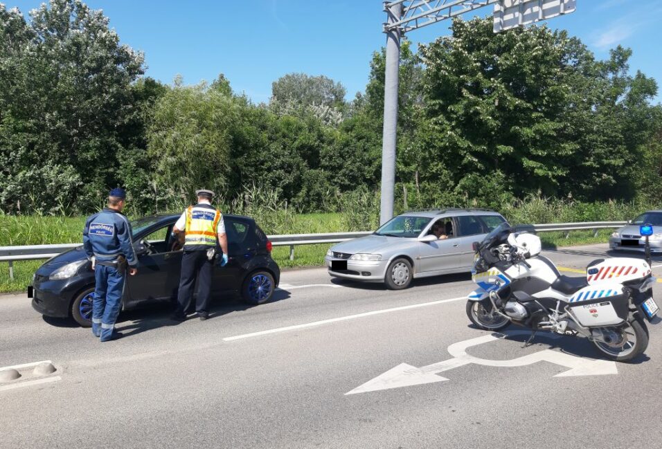 Ittas vezetőkkel szemben intézkedtek a rendőrök Csongrád-Csanád megyében