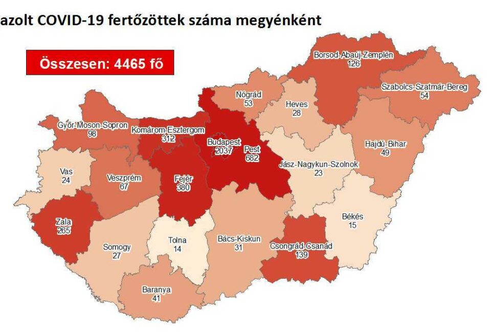 Nincs új fertőzött Csongrád-Csanádban