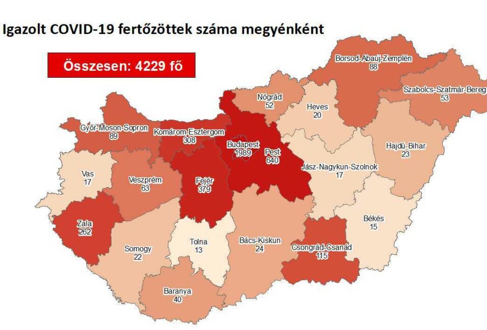 Vasárnap virradóra is nőtt a fertőzöttek száma Csongrád-Csanádban