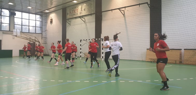 Kedden ismét a Gyomaendrőddel gyakorolt a HLKC
