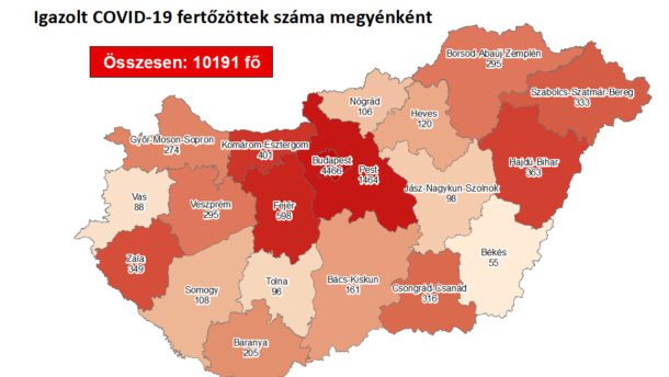 16 új beteg Csongrád-Csanádban