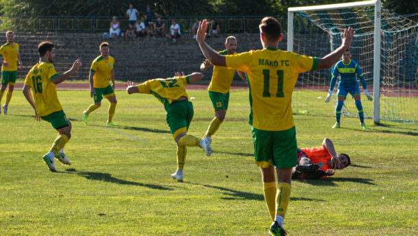 Vásárhely - Makó labdarúgó mérkőzés