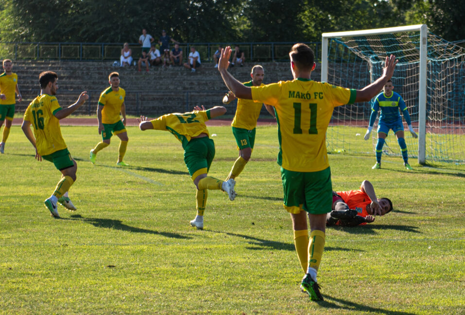Vásárhely - Makó labdarúgó mérkőzés