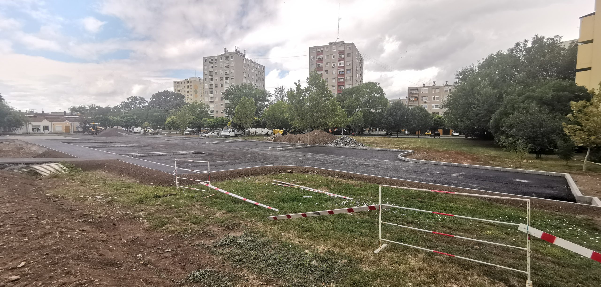 A Nagyállomás környékén folynak komolyabb építési munkálatok a tram-train beruházásban 1