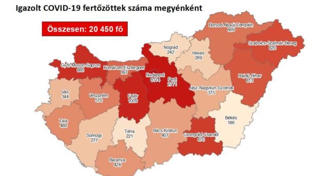 Egyre közelebb a napi 100 új fertőzötthöz Csongrád-Csanád