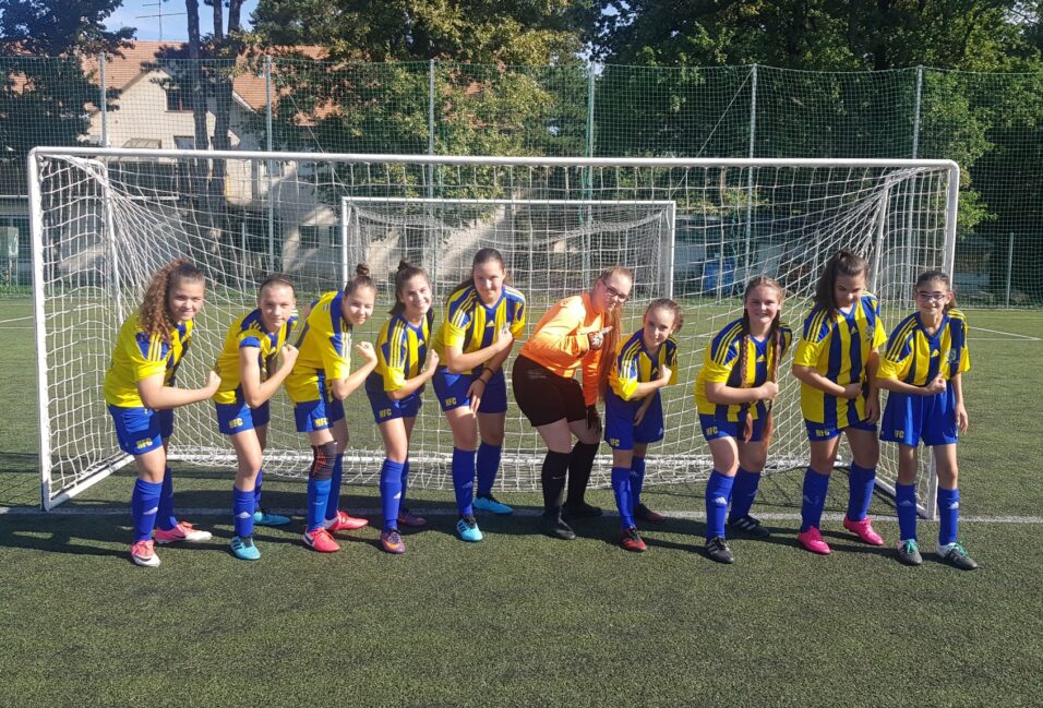 Gödöllőn is nyertek a HFC U16-os leány csapata