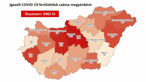 Négy új beteg a megyében