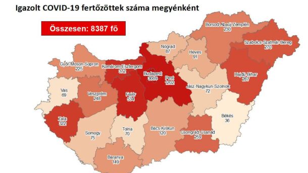 Újabb 28 beteg megyénkben