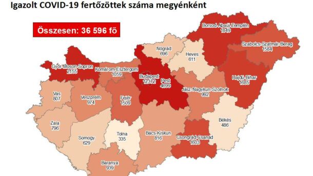 67 új beteg Csongrád-Csanádban