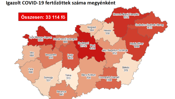 Már 1398-an betegedtek meg Csongrád-Csanádban