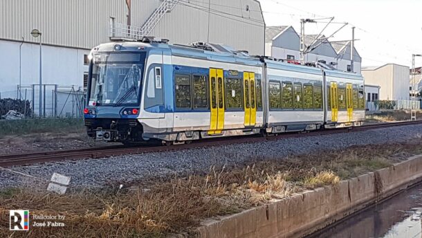 Már a próbaköröket rója a tram-train 2